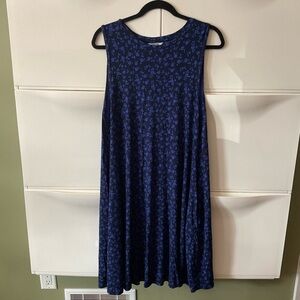 Penningtons Blue Floral Dress